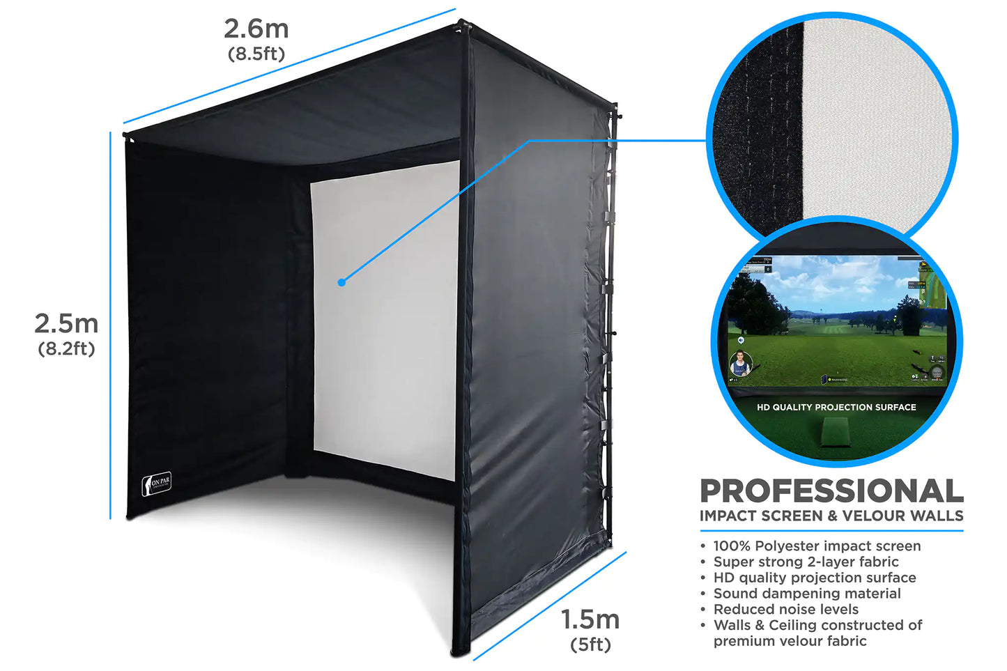 SimSpace Golf Enclosures