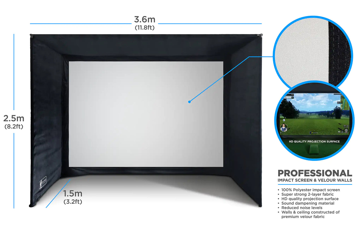 SimSpace Golf Enclosures