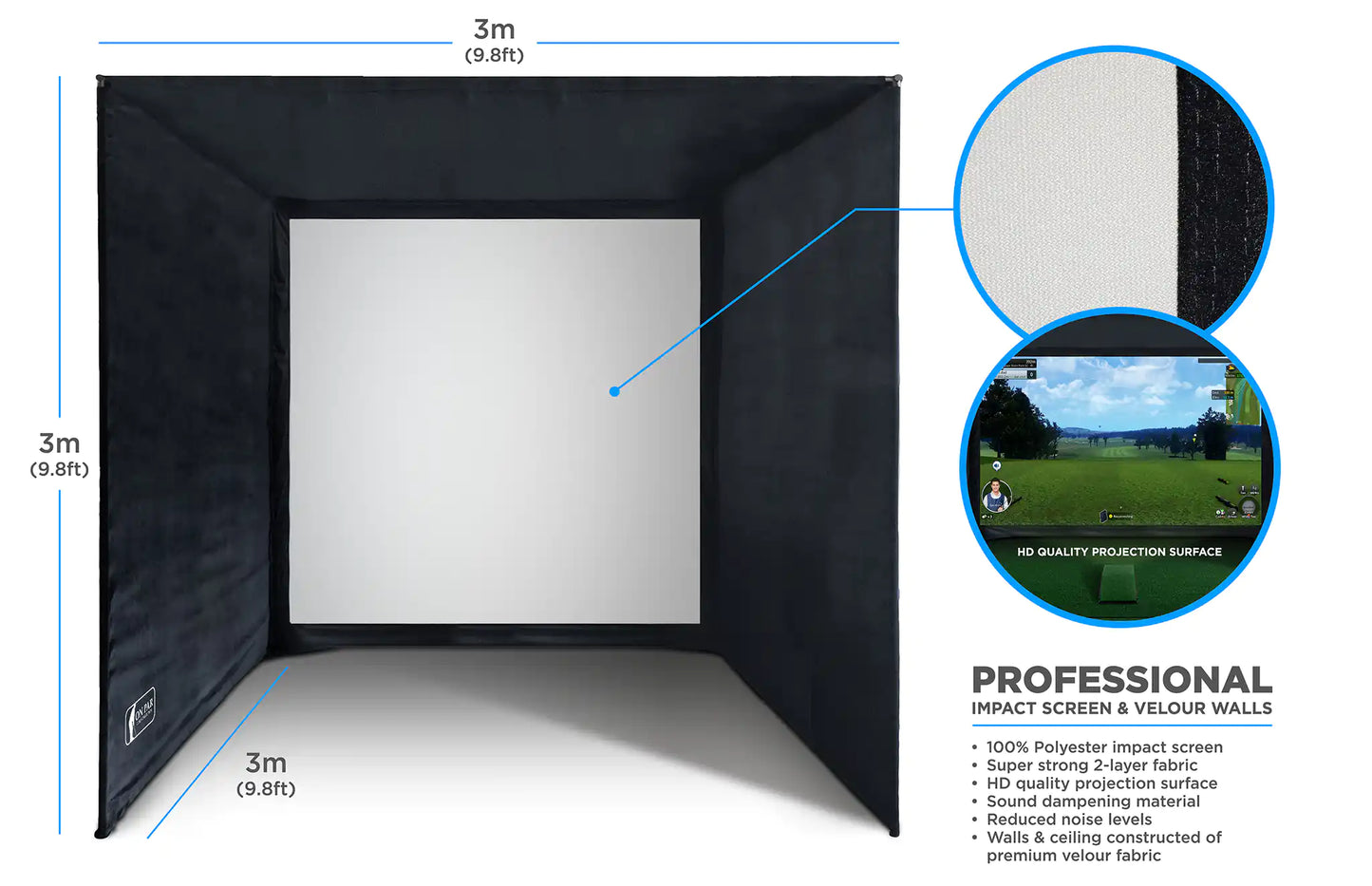 SimSpace Golf Enclosures