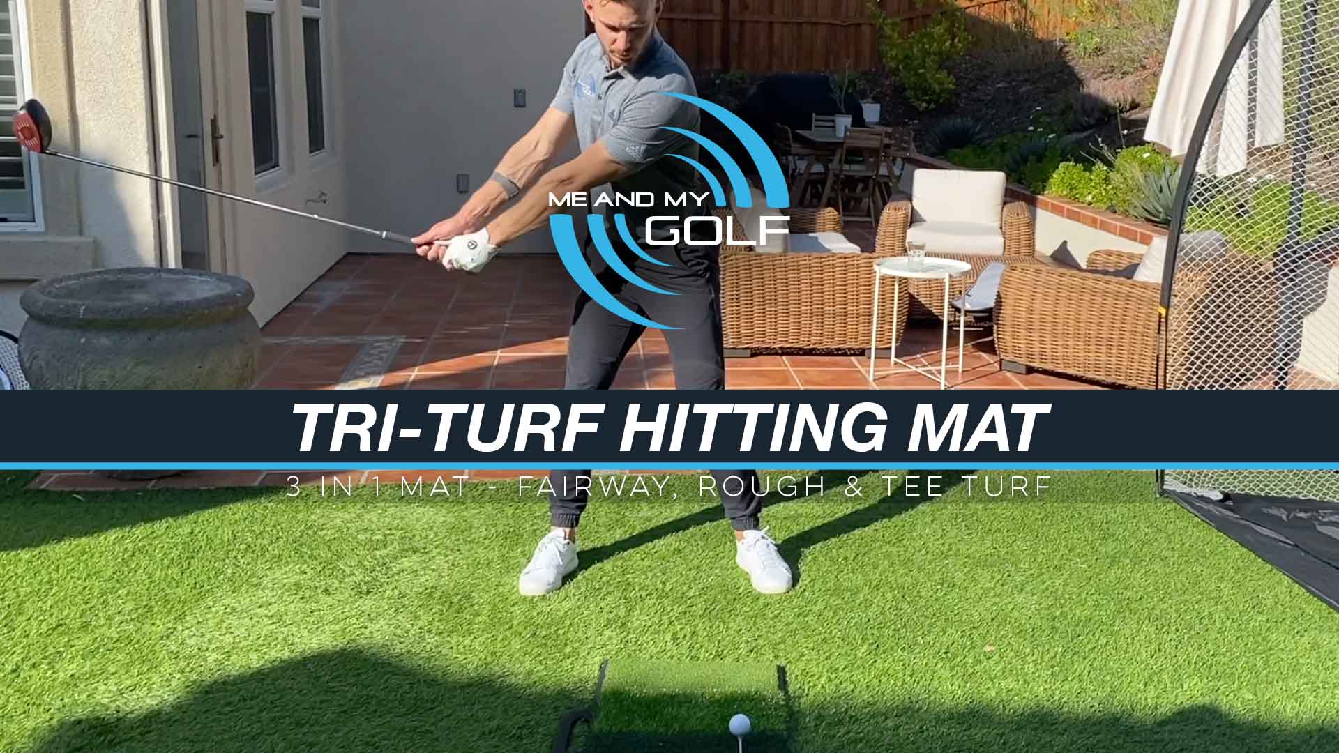 Me And My Golf - Training Aids - Hitting Mat