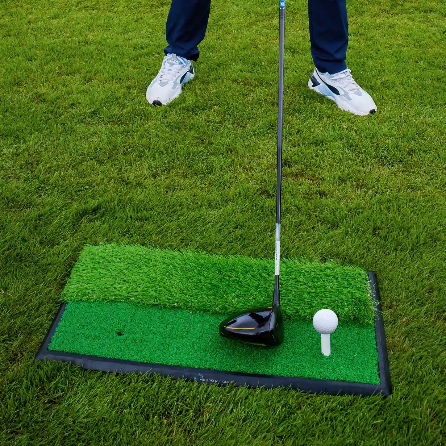 Dual-Turf Golf Hitting Mat